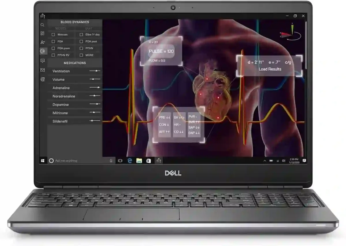 Dell Precision 7750 i7 10th Gen لابتوب احترافي بكارت شاشة RTX 5000 16GB، أداء فائق للتصميم، الهندسة والمونتاج، مع SSD سريع 512GB وRAM 16GB – الخيار المثالي لمحطات العمل المحمولة. اكتشف قوة Dell 7750 Core i7 Gen10.