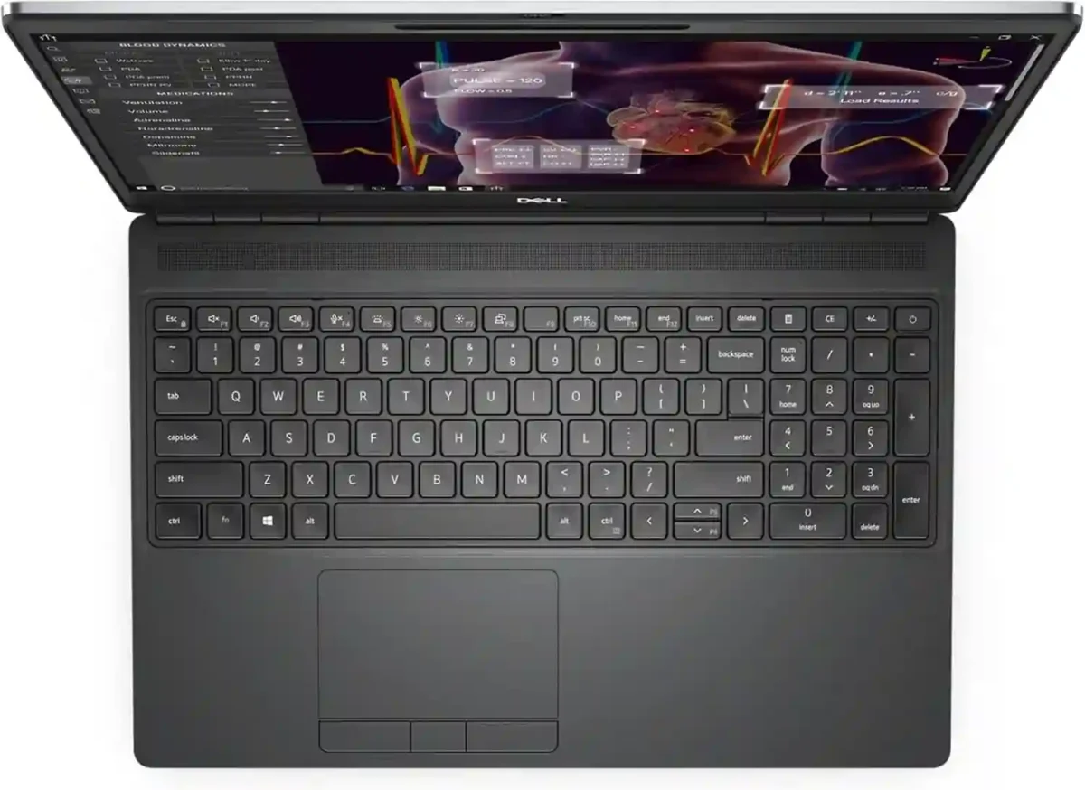 Dell Precision 7750 i7 10th Gen لابتوب احترافي بكارت شاشة RTX 5000 16GB، أداء فائق للتصميم، الهندسة والمونتاج، مع SSD سريع 512GB وRAM 16GB – الخيار المثالي لمحطات العمل المحمولة. اكتشف قوة Dell 7750 Core i7 Gen10.