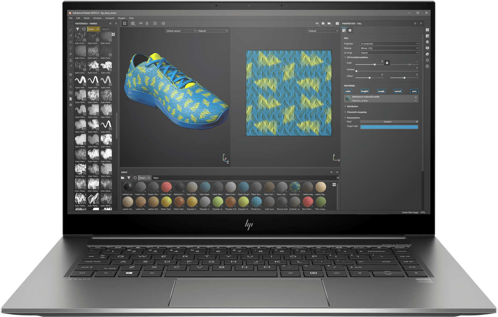 HP ZBook Studio G7 – Intel Core i7 10th Gen | 32GB RAM | 512GB SSD | NVIDIA Quadro T1000 4GB Mobile Workstation