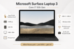 Microsoft Surface Laptop 3 15″ Core i7 10th Gen – 32GB RAM – 1TB SSD – PixelSense Touch